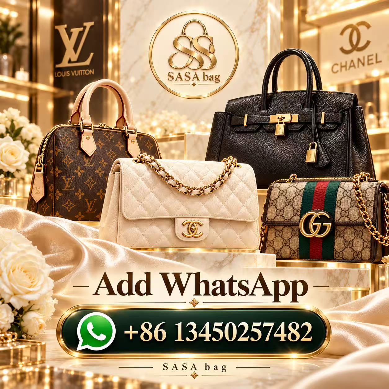 Add SASA Bag on WhatsApp at +86 13450257482